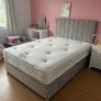 New Stylish single ,Double 4ft, 4ft6, King 5ft And 6ft Superking Sizes Divan Beds Instock. Drawers And Optional Tufted Mattresses Available. Free Delivery Image 2