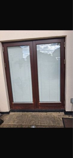 PVC french doors