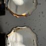 Pair 1912 Sheffield silver top inkwell Image 6