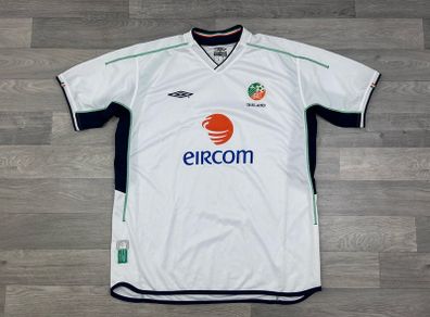 Genuine Vintage 2002 Ireland Away Jersey Shirt Mens XL