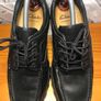 Clarks Cushion Cell Extra Wide Mens Black Leather Work Walking Shoes UK7 EUR41 Image 5
