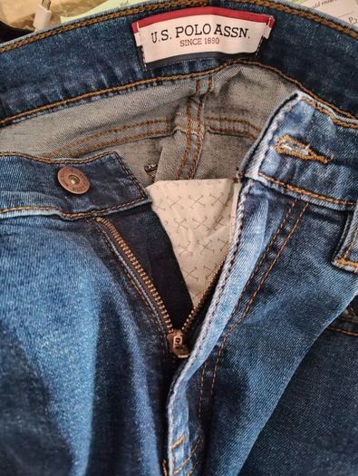 U S Polo Assn jeans 32 waist 31 leg slim fit regular with elasticated waist in very good condition with no issues FREE STANDARD POSTAGE INCLUDED