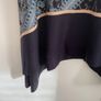 skirt paisley print asymmetrical hemline skirt H&M size small 10/12 Image 6
