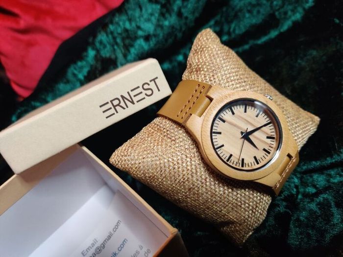 Wooden women's watch