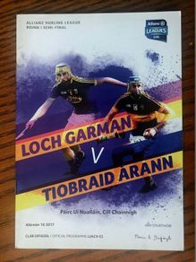 2017 Wexford v Tipperary - GAA Allianz Hurling League Semi-Final Programme