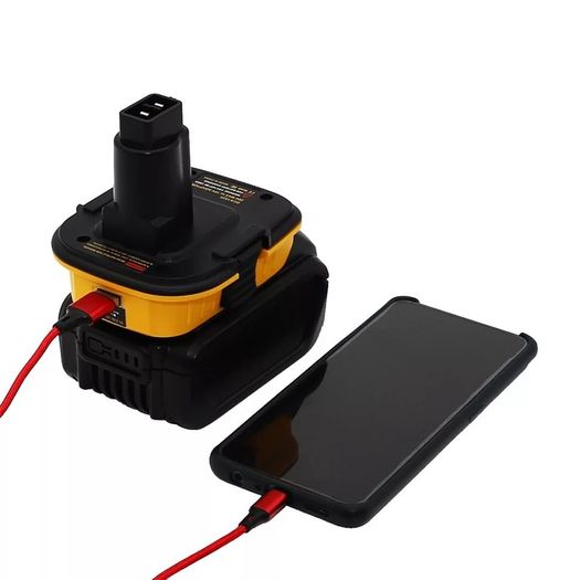 Dewalt 18V Tools Convert Dewalt 18v-20V Lithium Battery for DC9096 DE9098 DE9096 with USB