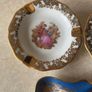 Limoges France 0porcelainTrinket Dish & 2 Limoges Ashtrays Image 4