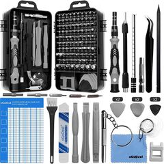 DIY Tool kit Precision Screwdriver Set 127 in 1 Pry Hand Tools for Fixing Computer,Mobile Phone,PC Laptop,Tablet,iPad,Watch, Jewelry, Eyeglasses,PS3,PS4,Xbox Repair Kit (FREE POSTAGE)