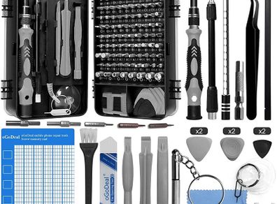 DIY Tool kit Precision Screwdriver Set 127 in 1 Pry Hand Tools for Fixing Computer,Mobile Phone,PC Laptop,Tablet,iPad,Watch, Jewelry, Eyeglasses,PS3,PS4,Xbox Repair Kit (FREE POSTAGE)