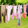 Outdoor Dual Retractable Clothes Washing Line with Wind Handle, 30 metres Drying Space, Metallic Image 4