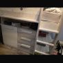 mid sleeper bed with desk and storage Image 2