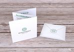 Celtic Heart Themed Tri-Fold Wedding Invitation