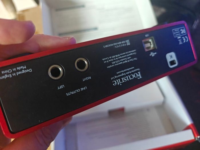 focusrite 2i2 2nd gen