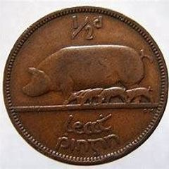 Irish pre decimal Halfpenny