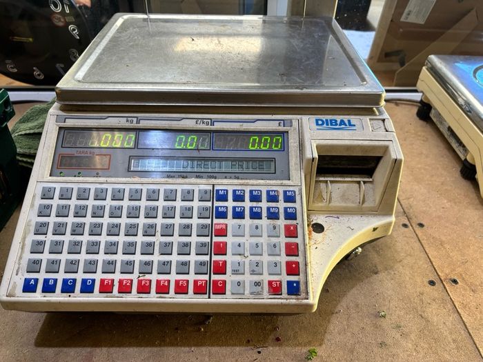 Dibal Commercial Weighing Scale - Works Perfectly (Printer Untested)