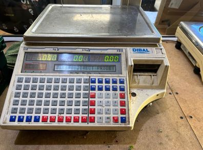 Dibal Commercial Weighing Scale - Works Perfectly (Printer Untested)