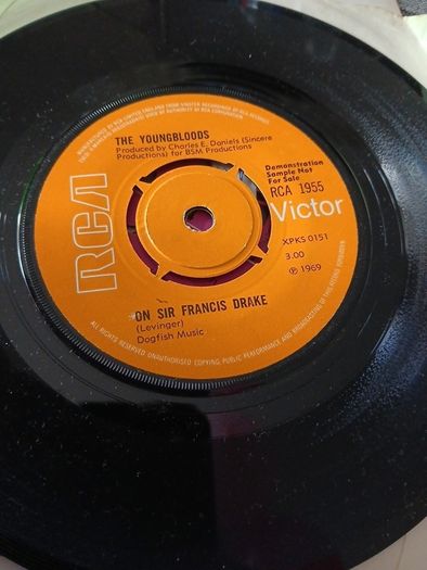 The Youngbloods Darkness Darkness 7" Demo