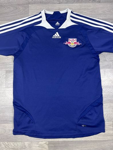Vintage 2007 Adidas Red Bull Salzburg Away Jersey Shirt Mens Small