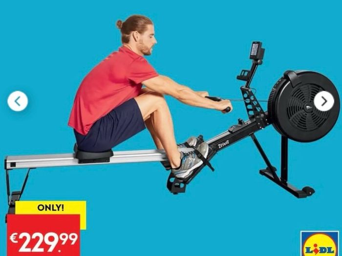Rower. Crivit Rowing Machine