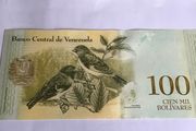 Rare Venezuela Banknote 100 Bolivares