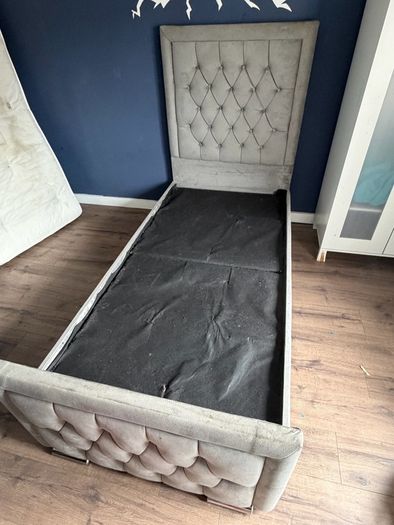 single bed with storage