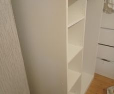 ikea half wardrobe with shelves