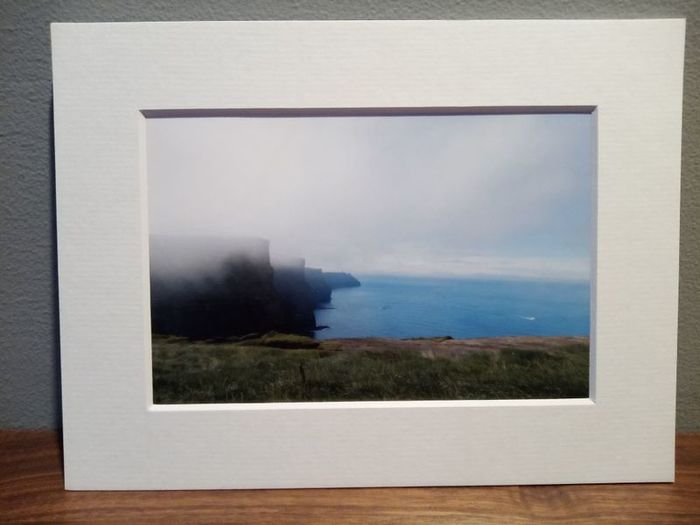 Mounted Original Photography - Cliffs of Moher