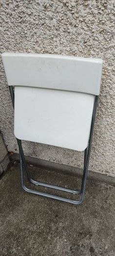 1 Foldable chair - no rust - easily wiped clean