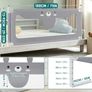 2 x baby/toddler safety bed rails Image 3