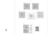 2015 Ireland Davo Supplement Stamp Pages. Includes Pages 178, 179, 180, 181 and 181a (Christmas Booklet) and B59 (Miniature) Sheets Pages include illustrations of stamps and mounts. 6 Pages