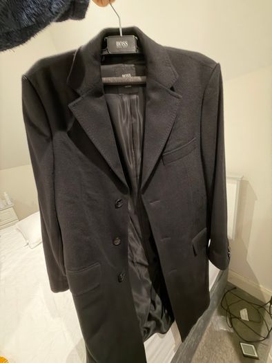 HUGO Boss coat - Slim fit cashmere