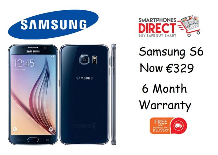 Samsung Galaxy S6 Gold, White & Blue - 32GB - Unlocked - Warranty