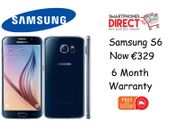 Samsung Galaxy S6 Gold, White & Blue - 32GB - Unlocked - Warranty