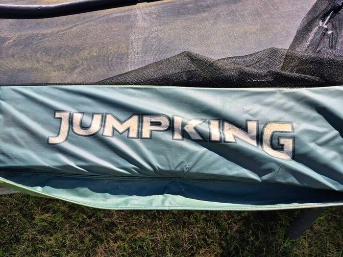 Jumpking 17ft x 12 trampoline.