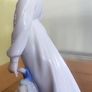 Vintage 1989 Lladro By Nao Girl With Rag Doll Figurine #1108 Hand Made In Spain Image 4
