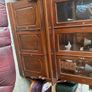 Mahogany china display cabinet Image 2