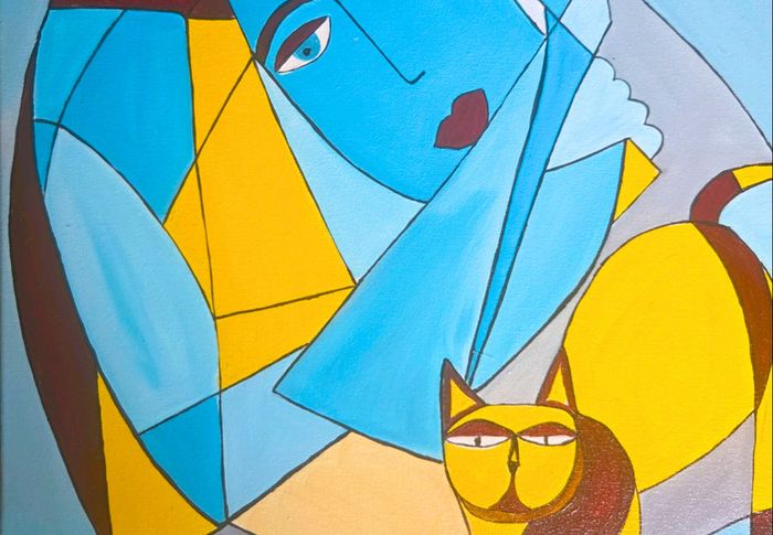 Tina Art "My cat"