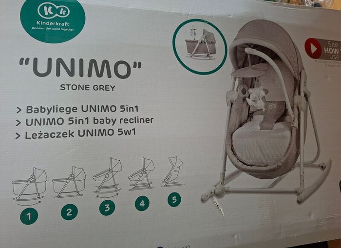 kinderkraft unimo stone grey