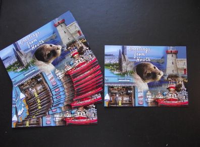 Lot of 10 new Irish postcards. 'Greetings from Howth'