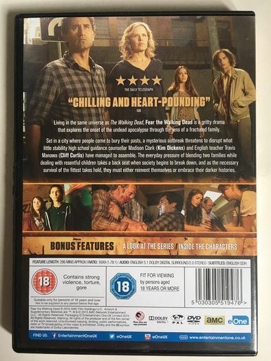 Fear The Walking Dead [2015] Season 1 [DVD TV Boxsets]
