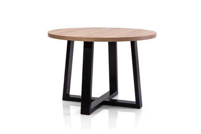 FLEXI 170 Extendable Round Dining Table Laminated