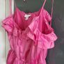 TOPSHOP pink ruffle cami Sz 14 - Bnwt Rrp 40 Image 5