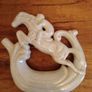 Vintage Lusterware Ceramic Drinks Decanter Image 4