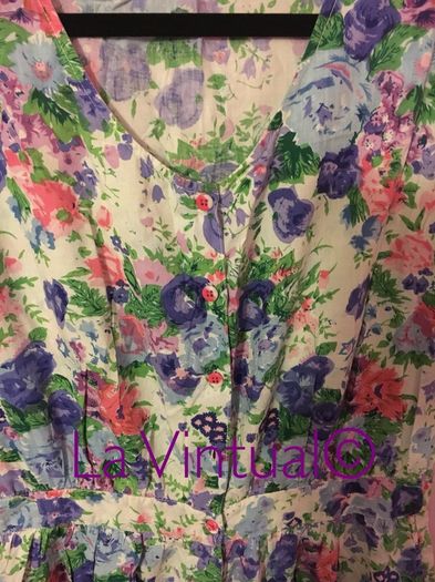 Vintage Floral Print Summer Romper