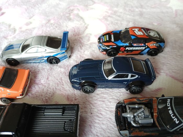1/64 Hot Wheels Joblot X 14 Models,blackwall,real Riders,ferrari,speed Machines