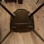 Pair of Vintage Ercol Quaker Hoop Back Dining Chairs with Cushions Image 5