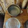 Vintage Casserole Dish and Stand. Image 5
