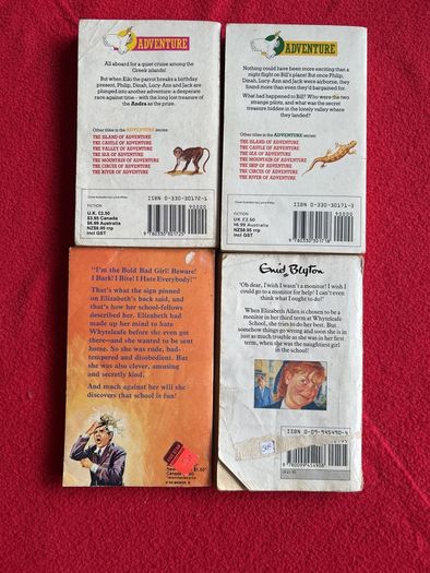 Gnid Blyton books