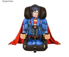Used Superman Child's Car Seat