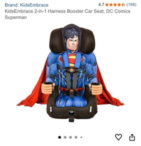 Used Superman Child's Car Seat